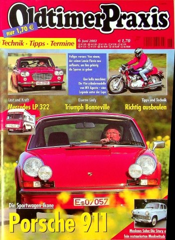 Deckblatt Oldtimer Praxis (06/2002)